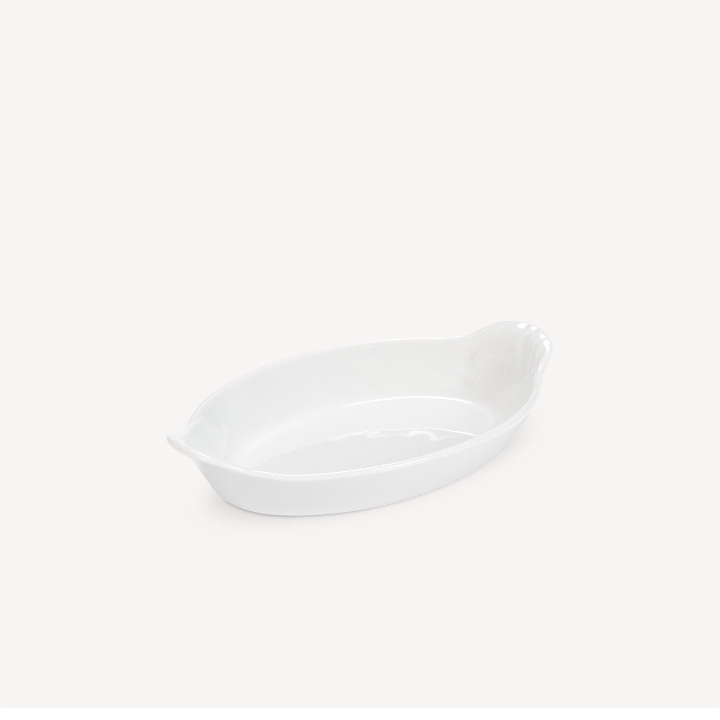 Plat ovale à oreilles