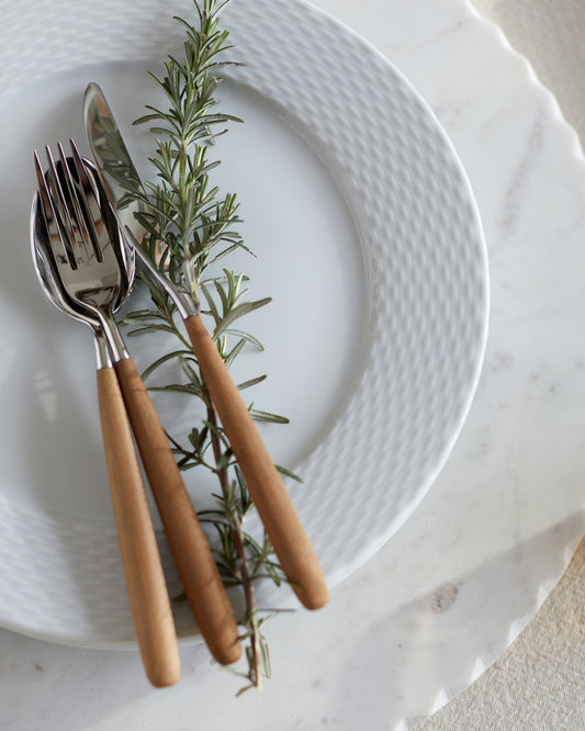 Assiette plate Basket *