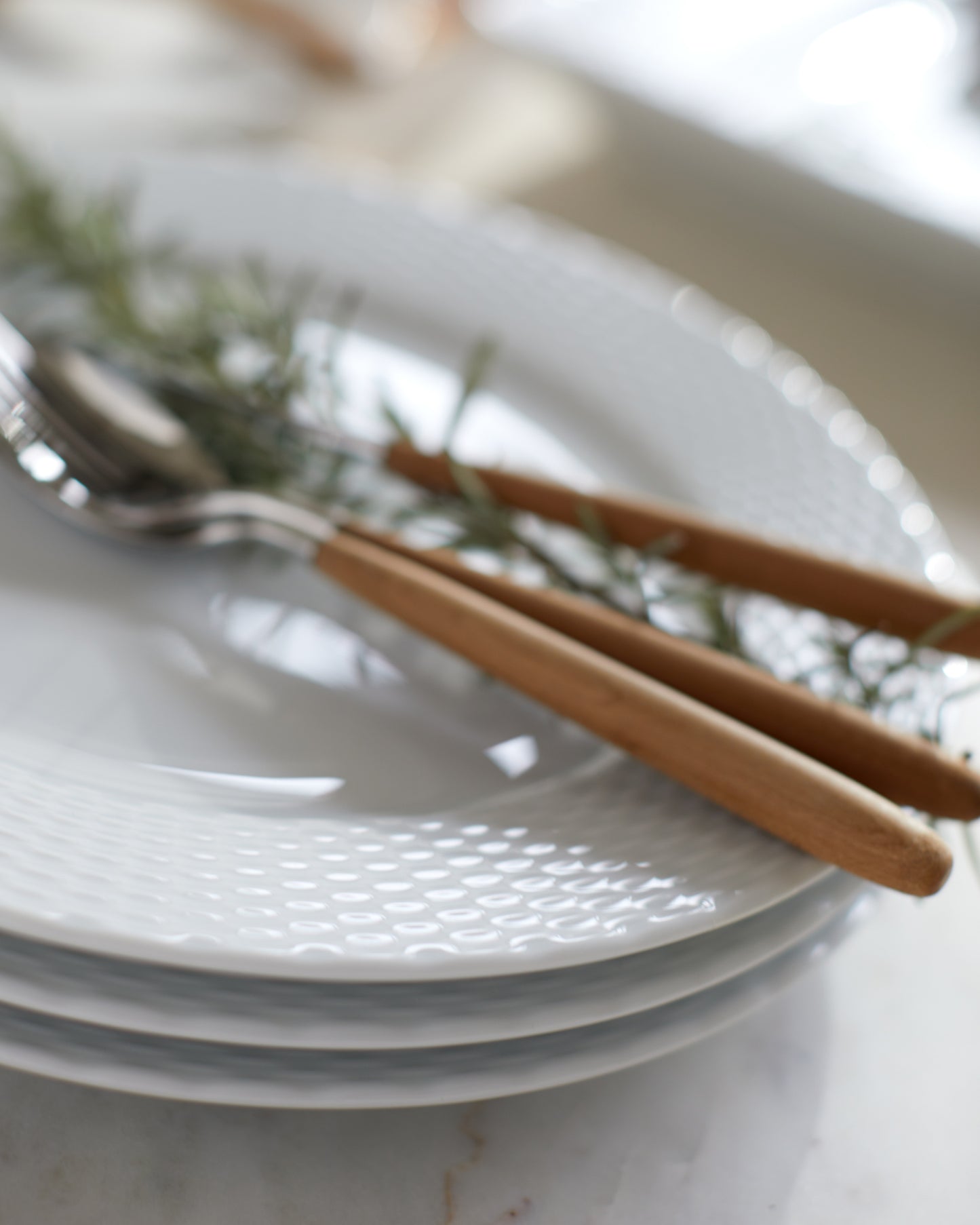 Assiette plate Basket *